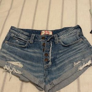 Free People shorts!